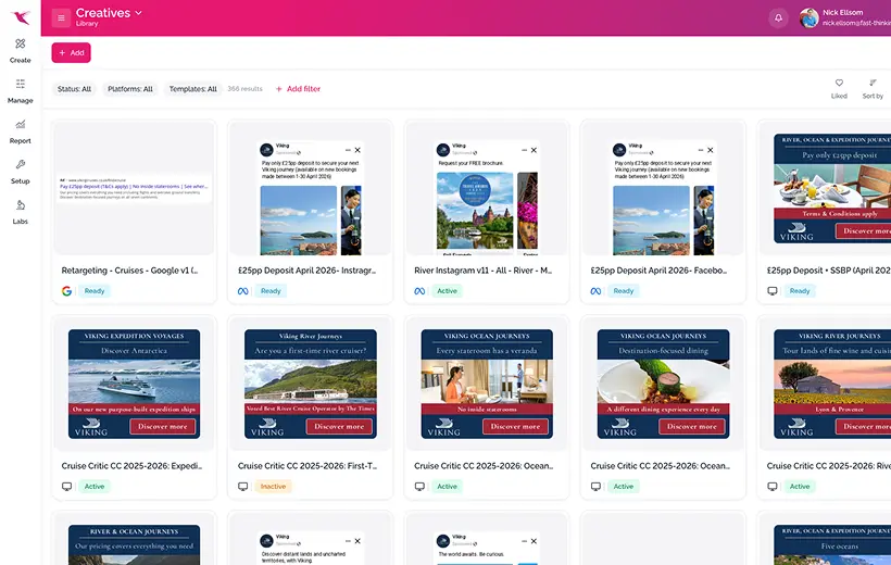 Create at scale